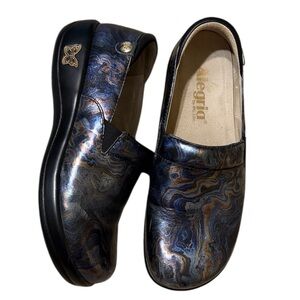 Alegria Leather Slip-On Shoes